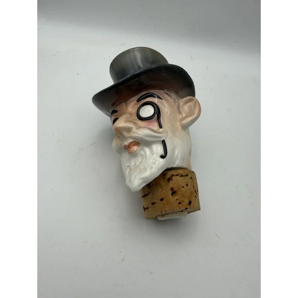 Vintage Shields Japan Gentleman Gin‎ Decanter Figural Bottle 12